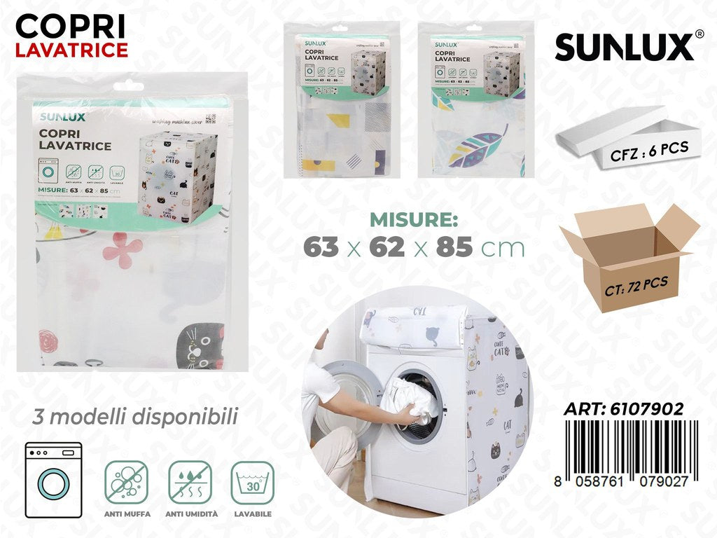 Sunlux Copri Lavatrice Ass. 63*62*85CM