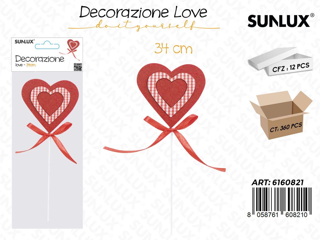 Sunlux Dec. Love 34CM