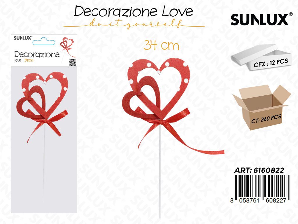Sunlux Dec. Love 34CM