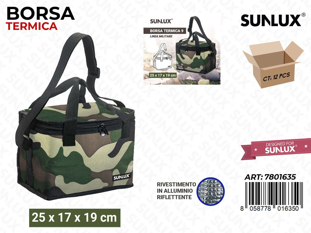 Borsa Termica Militare 25*17*19CM
