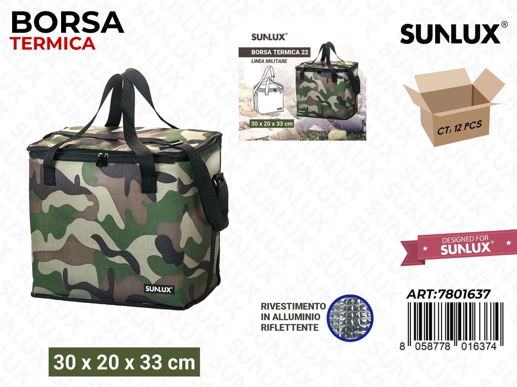 Borsa Termica Militare 30*20*33CM