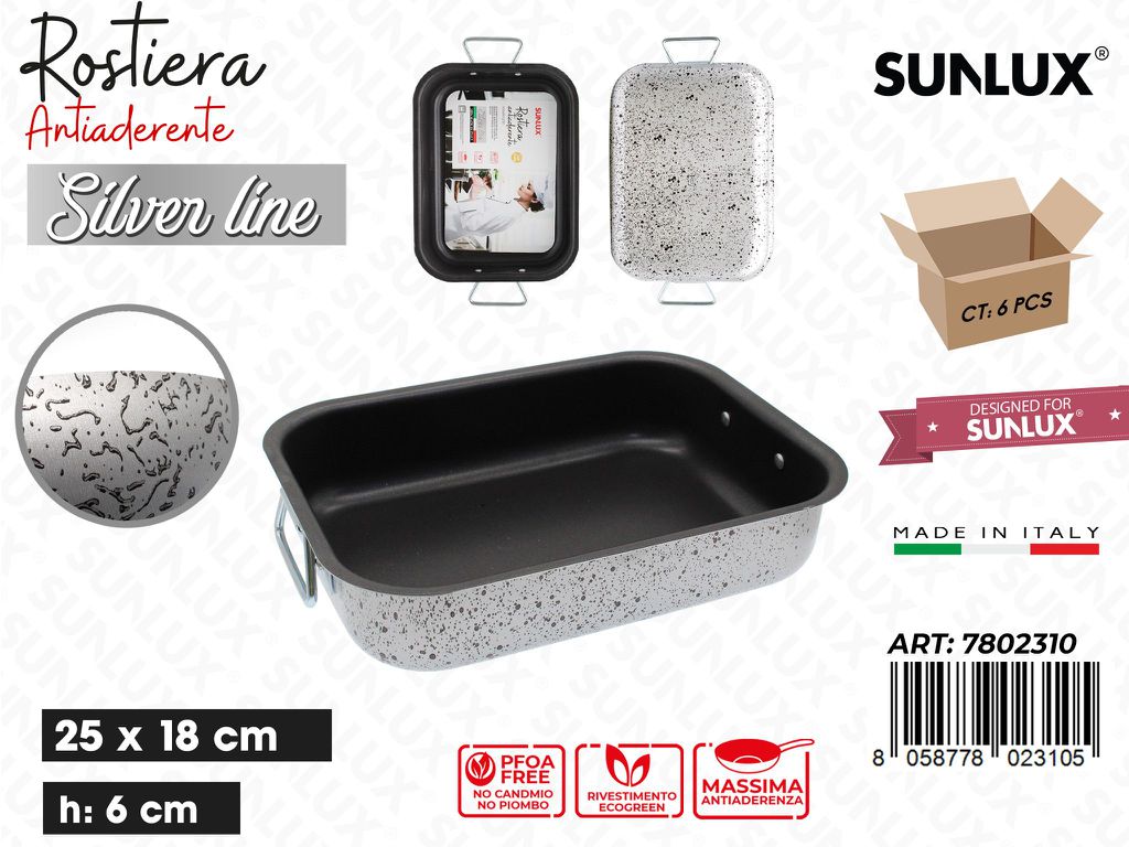 Rostiera Antiader. Silver Line 25*18*6CM