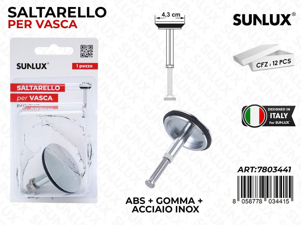 Saltarello per Vasca Abs 4.3CM