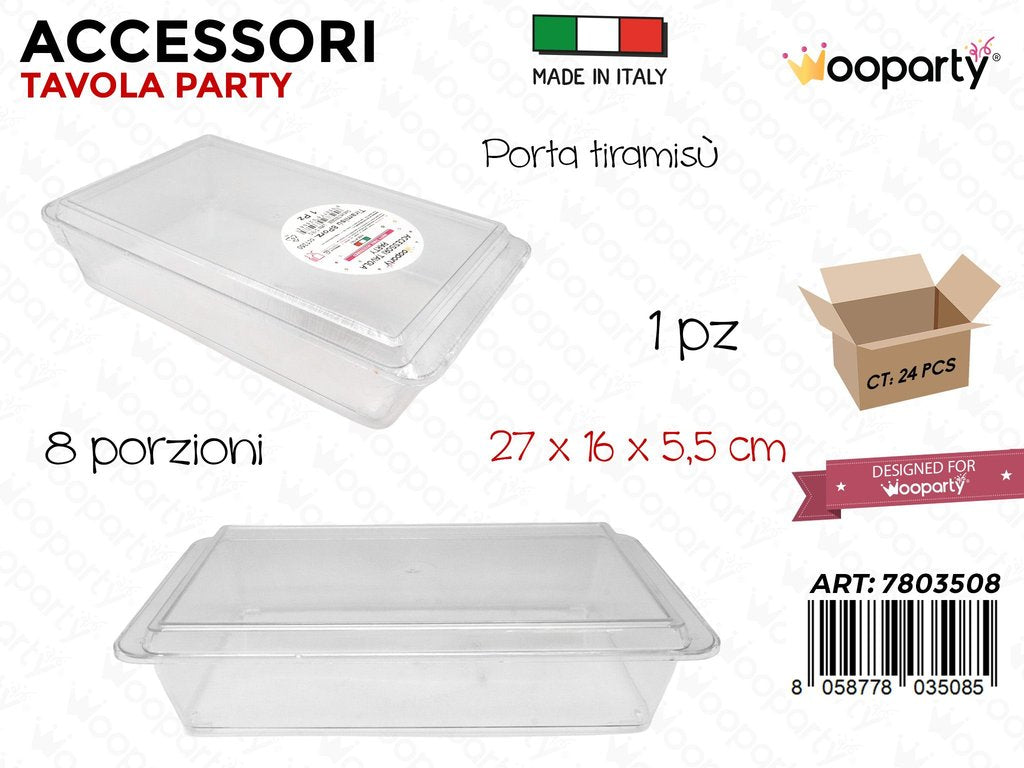Wooparty Acc. Tavola P.tiramisu 27*16*5.5CM