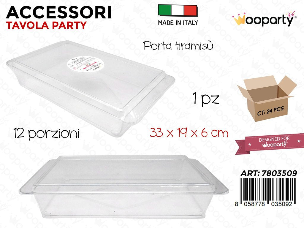 Wooparty Acc. Tavola P.tiramisu 33*19*6CM