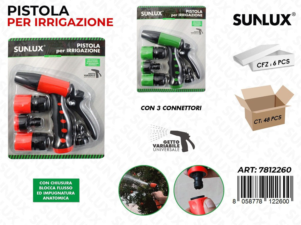 Pistola Irrigazione Uni. Ass. Getto Variabile