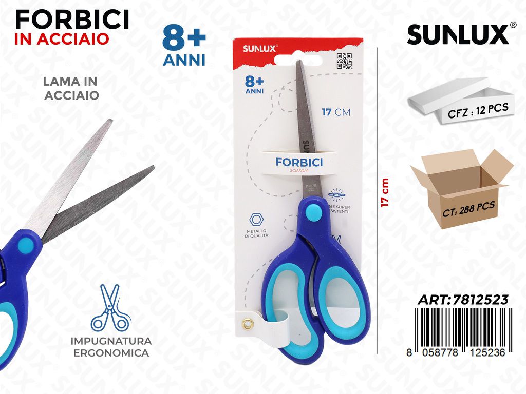 Sunlux Forbici Acc. 17CM