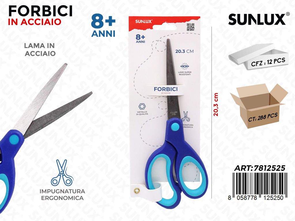 Sunlux Forbici Acc. 20.3CM
