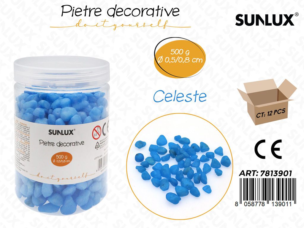 Sunlux Pietre Dec. Celeste 500GR 0.5-0.8CM
