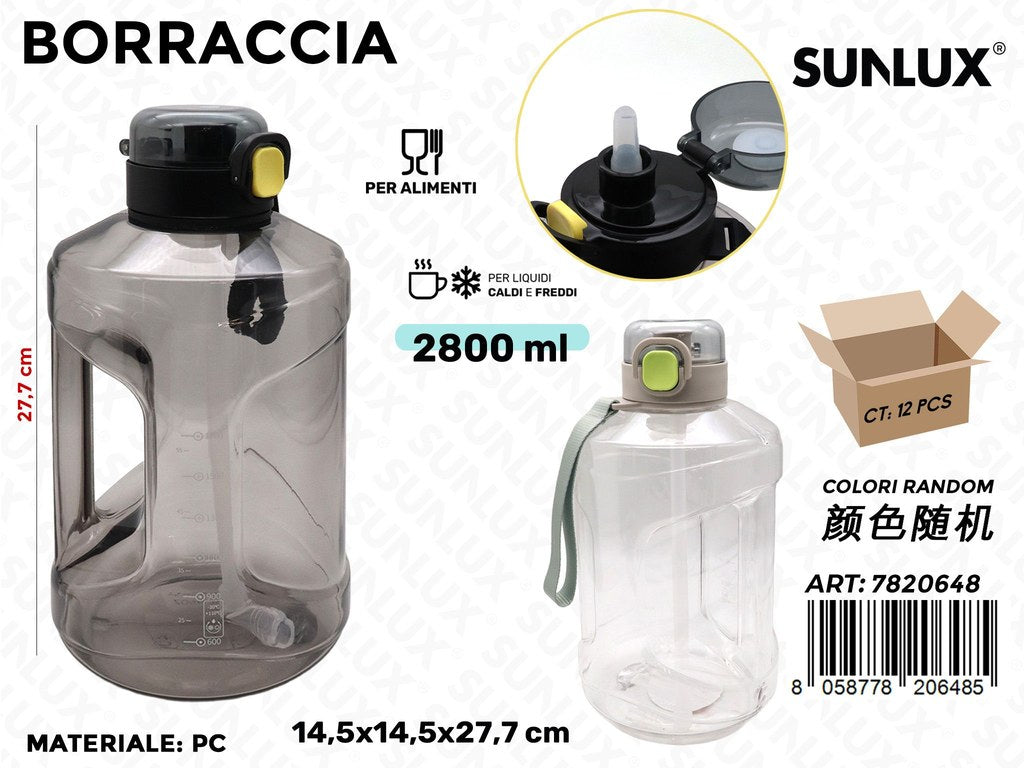 Sunlux Borraccia Ass. 2800ML 14.5*14.5*27.7CM