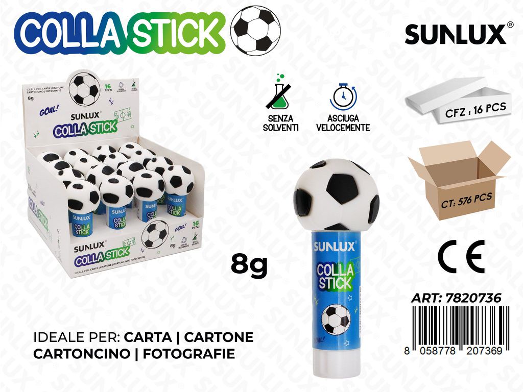 Colla Stick Football 8Gr
