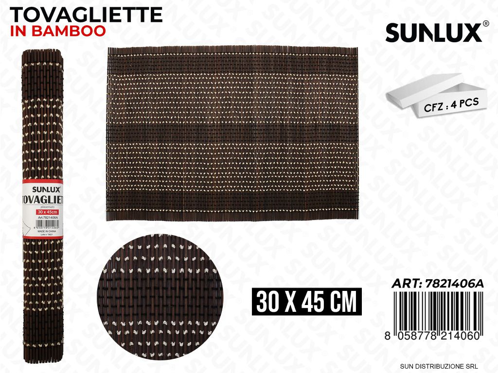 Tovagliette in Bamboo 30*45CM