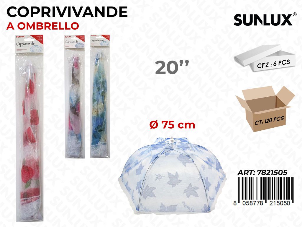 Soprivivande a Ombrello Ass. D.75CM