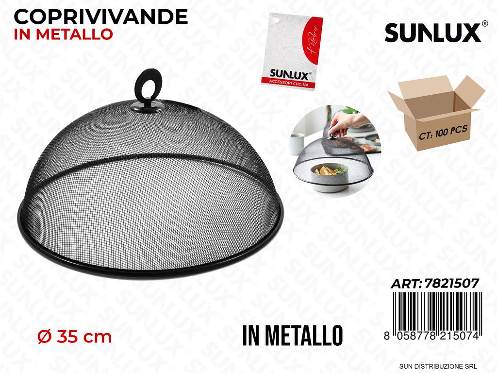 Copri Vivande In Metallo D.35Cm
