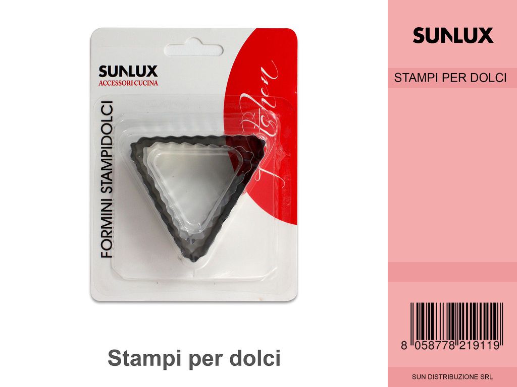 Formine Stampidolce Triangolo 2PC