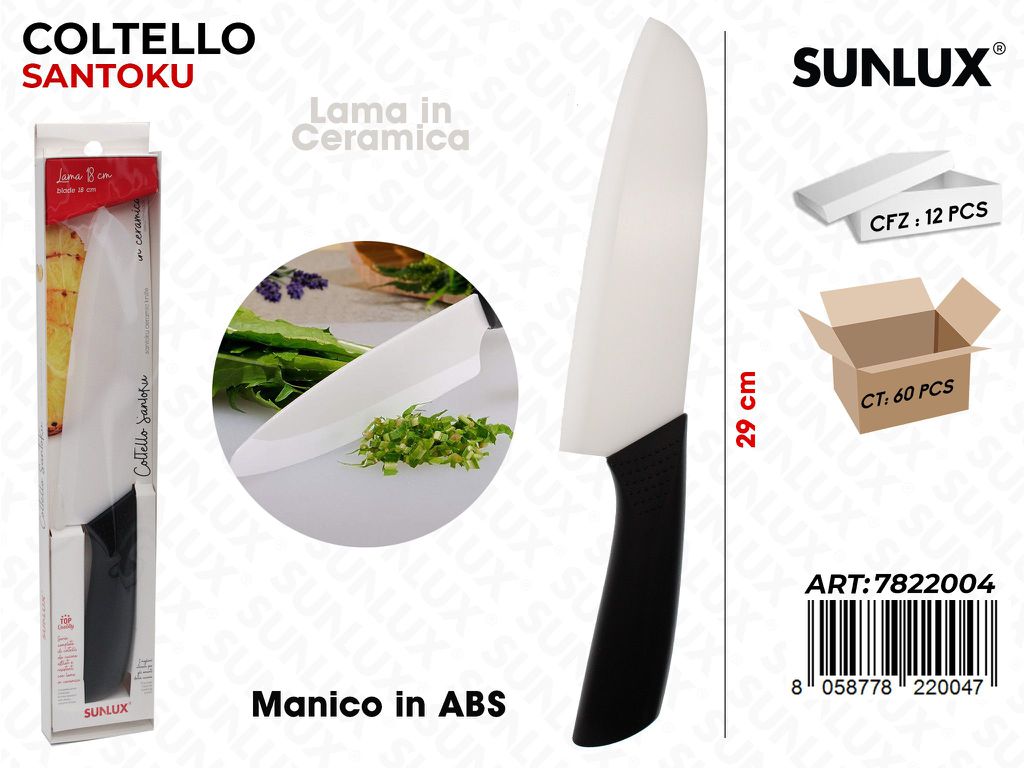 Coltello Santoku in Ceramica 29CM