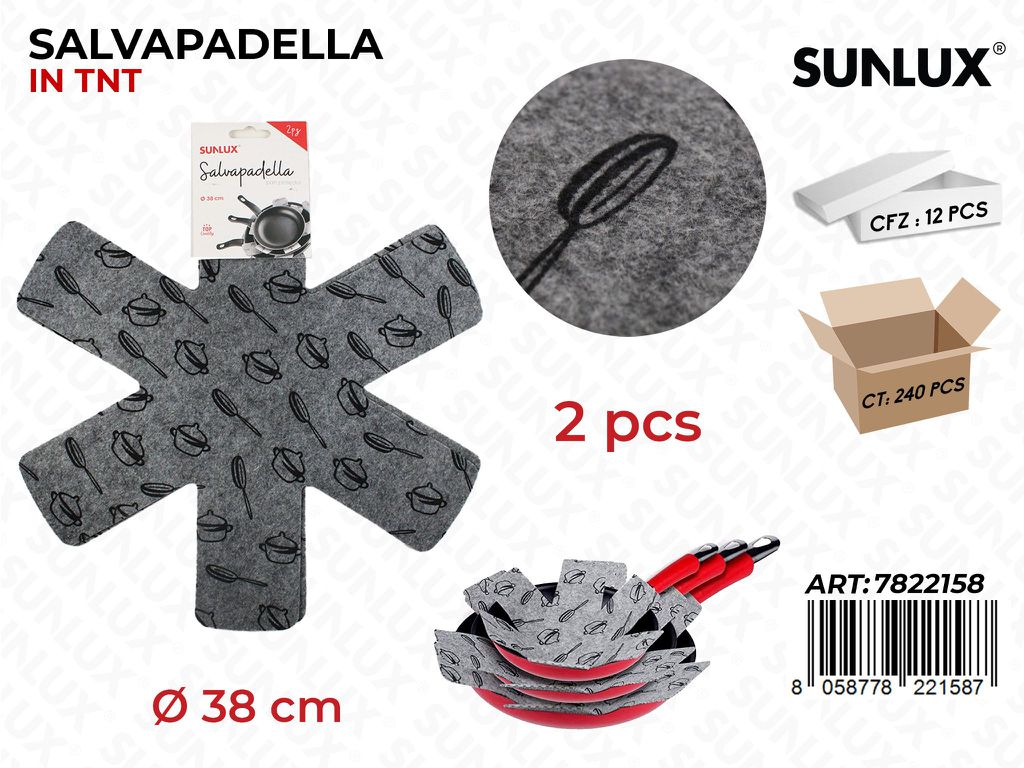 Salvapadelle in Tnt 2PCS D.38CM