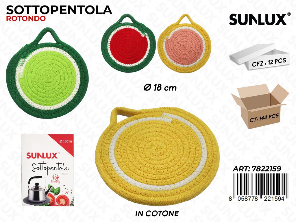Sottopentola in Cotone Ass. D.18CM