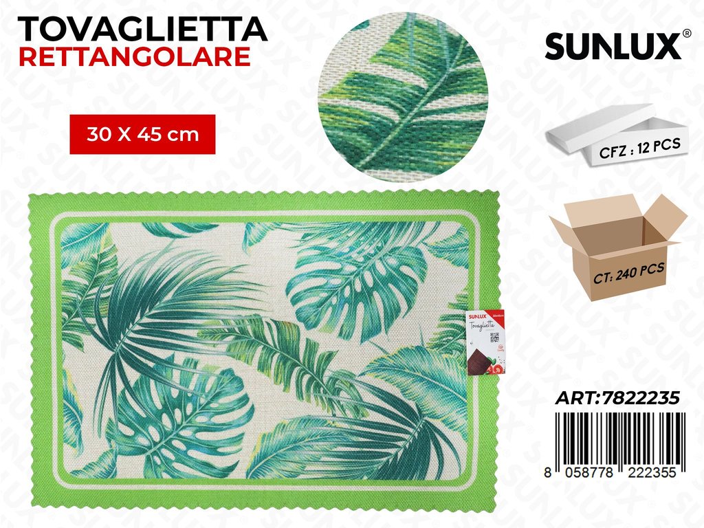 Sunlux Tovaglietta Rett. 30*45CM