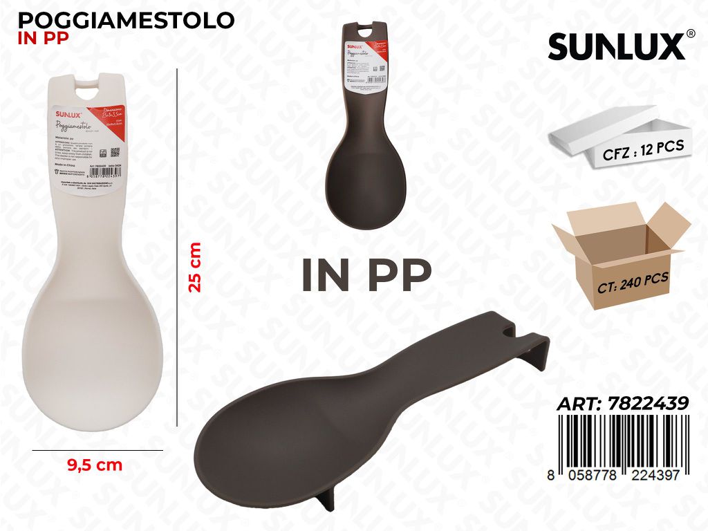 Sunlux Poggiamestolo in Pp 9.5*25CM