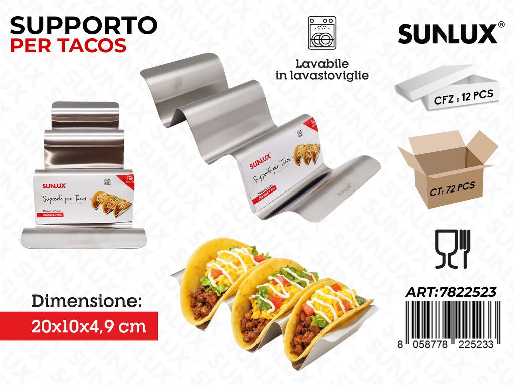 Sunlux Supporto Tacos 20*10*4.9CM
