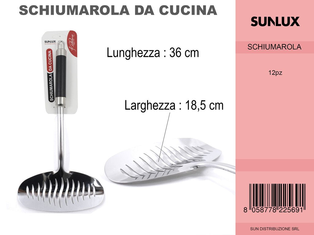 Schiumarola in Acciaio da Cucina 36CM