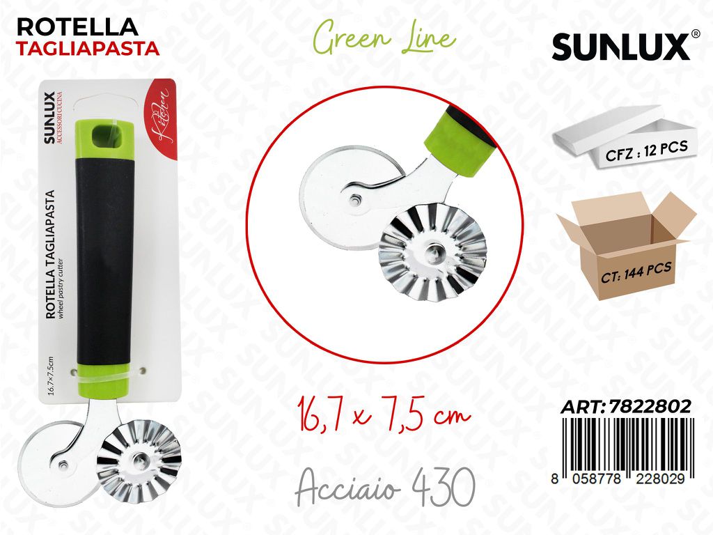 Rotella Taglia Pasta 16.7*7.5 Cm /Pz da 12CFZ