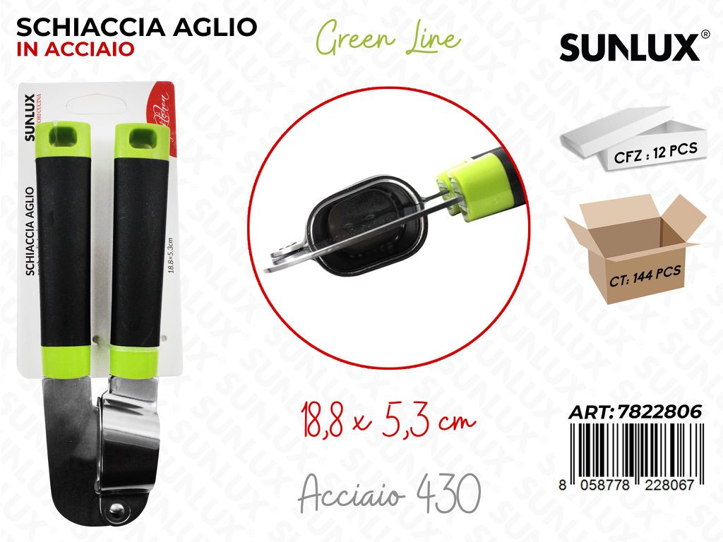 Schiaccia Aglio 18.8*5.3 Cm /Pz da 12CFZ