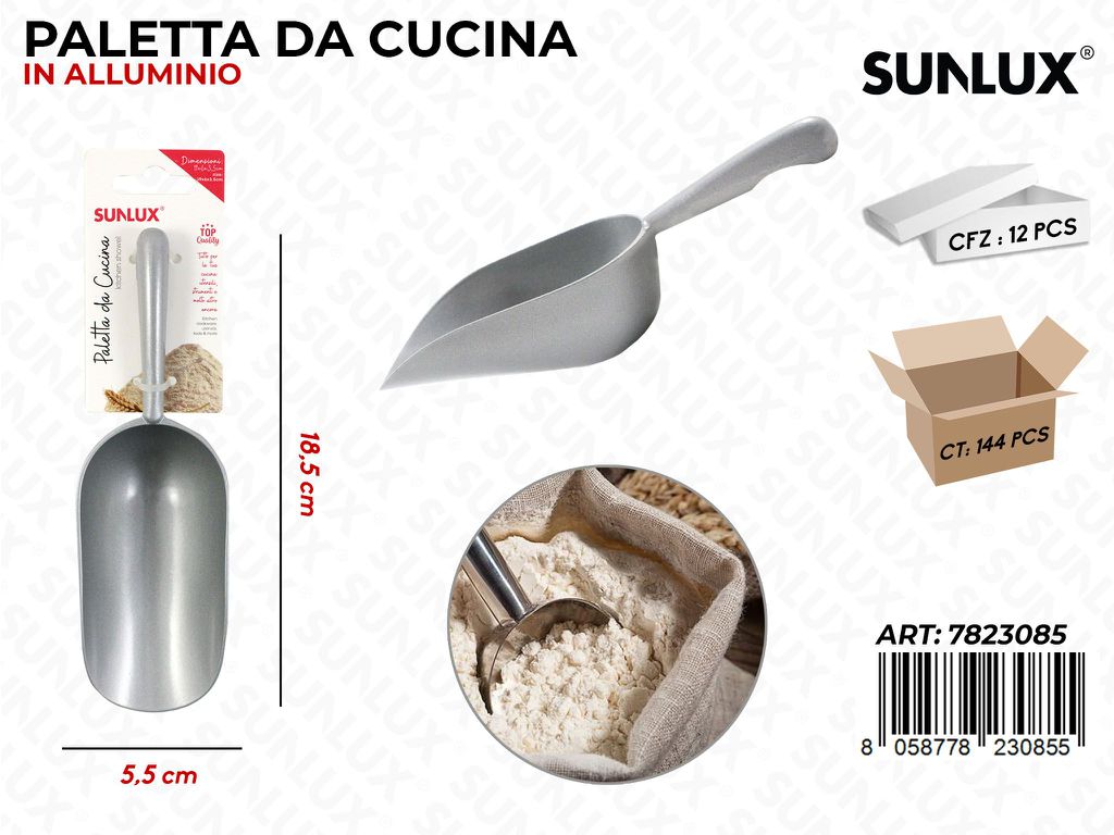 Paletta da Cucina in Alluminio 5.5*18.5CM