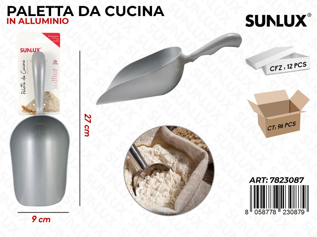 Paletta da Cucina in Alluminio 9*27CM
