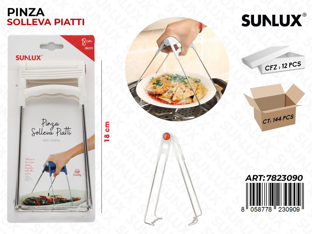 Sunlux Pinza Solleva Piatti 18CM