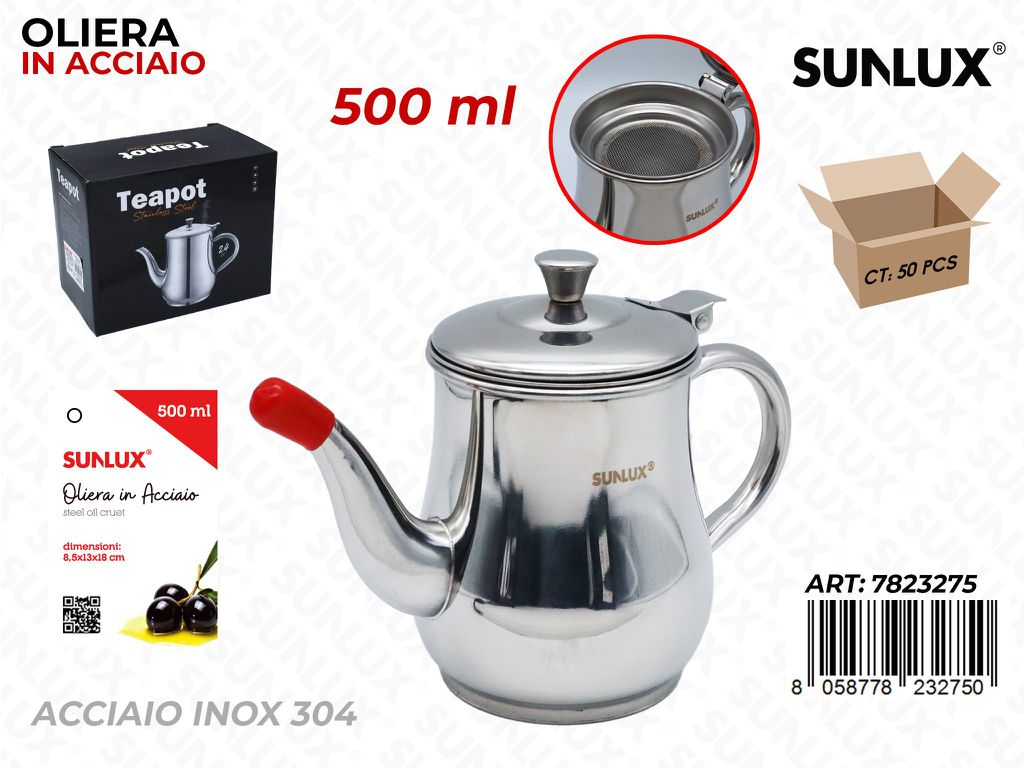 Sunlux Oliera Acciaio 304 500ML