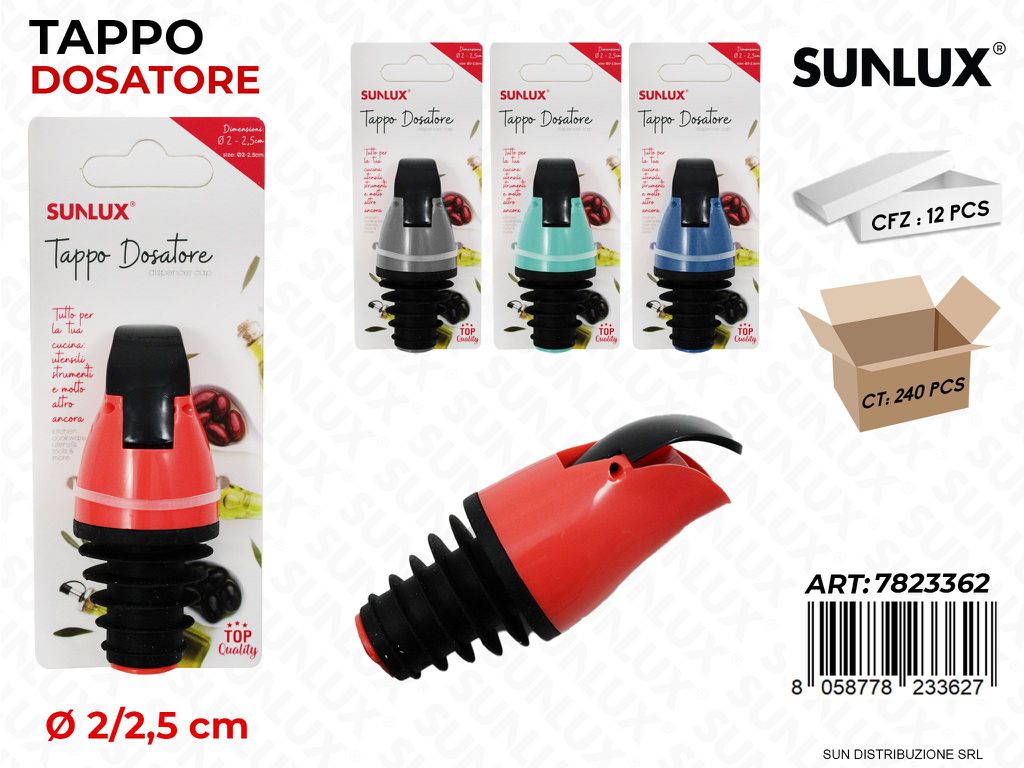 Tappo Dosatore Col. Ass. D.2/2.5CM