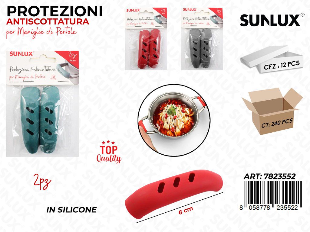 Protezione Antiscottatura Silic. 2PCS 6CM