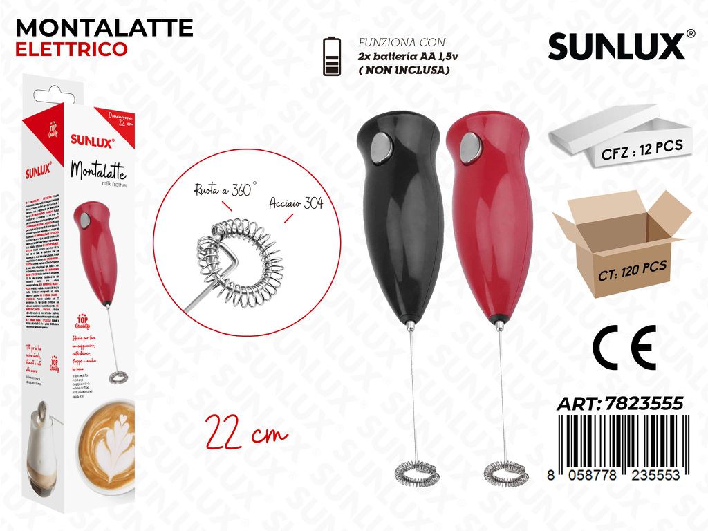 Sunlux Montalatte Elettrico Acc. 304 22CM