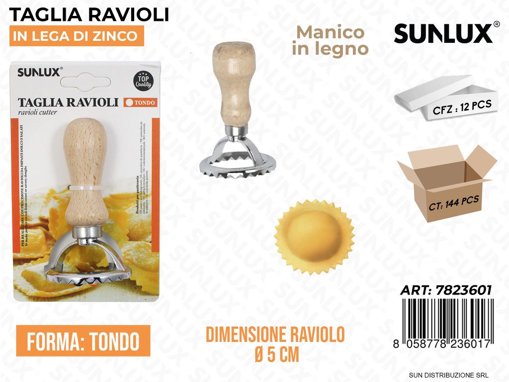 Taglia Ravioli Tondo Lega Zinco D. 5CM