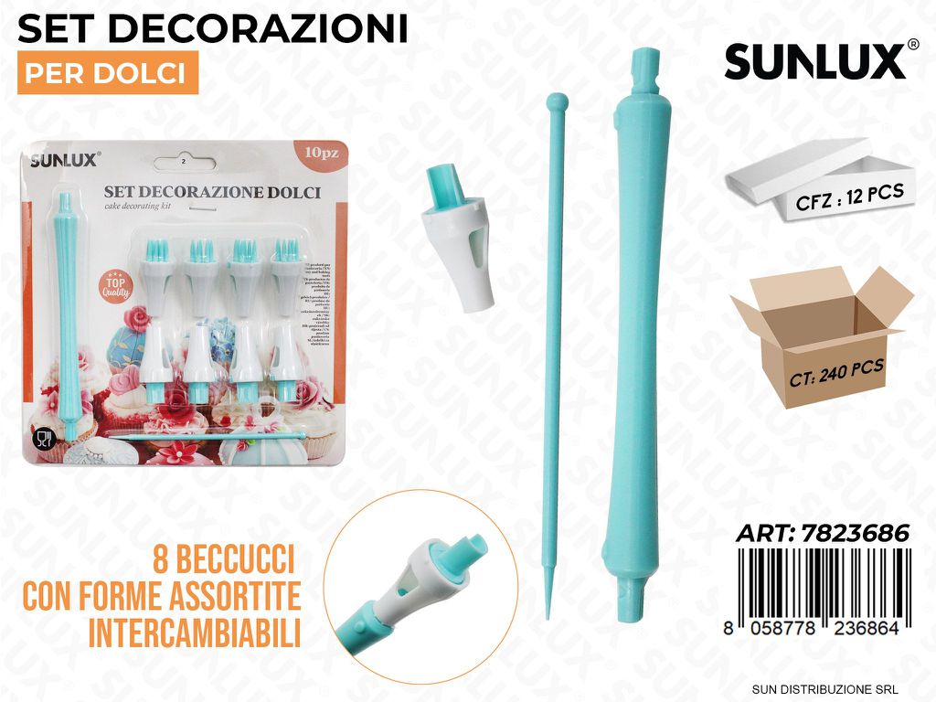 Set Dec. per Dolci c/ 8BECCUCCI Ass.