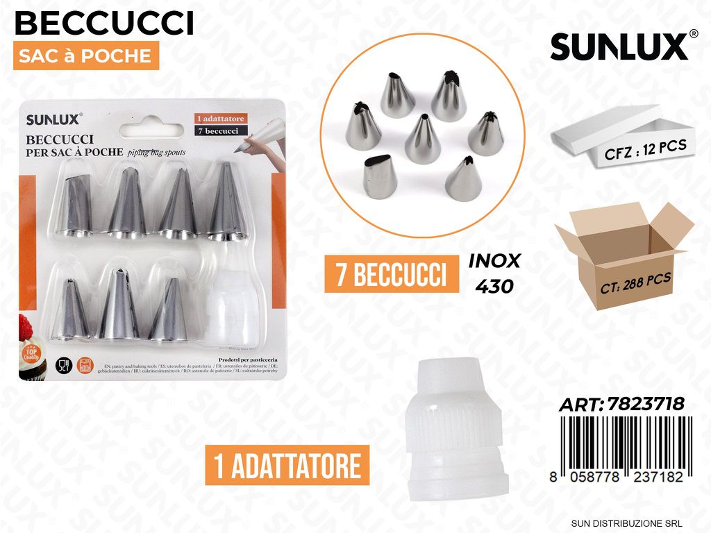 Beccucci Sac a Poche 7PCS Acc. 430 1 Adatt.