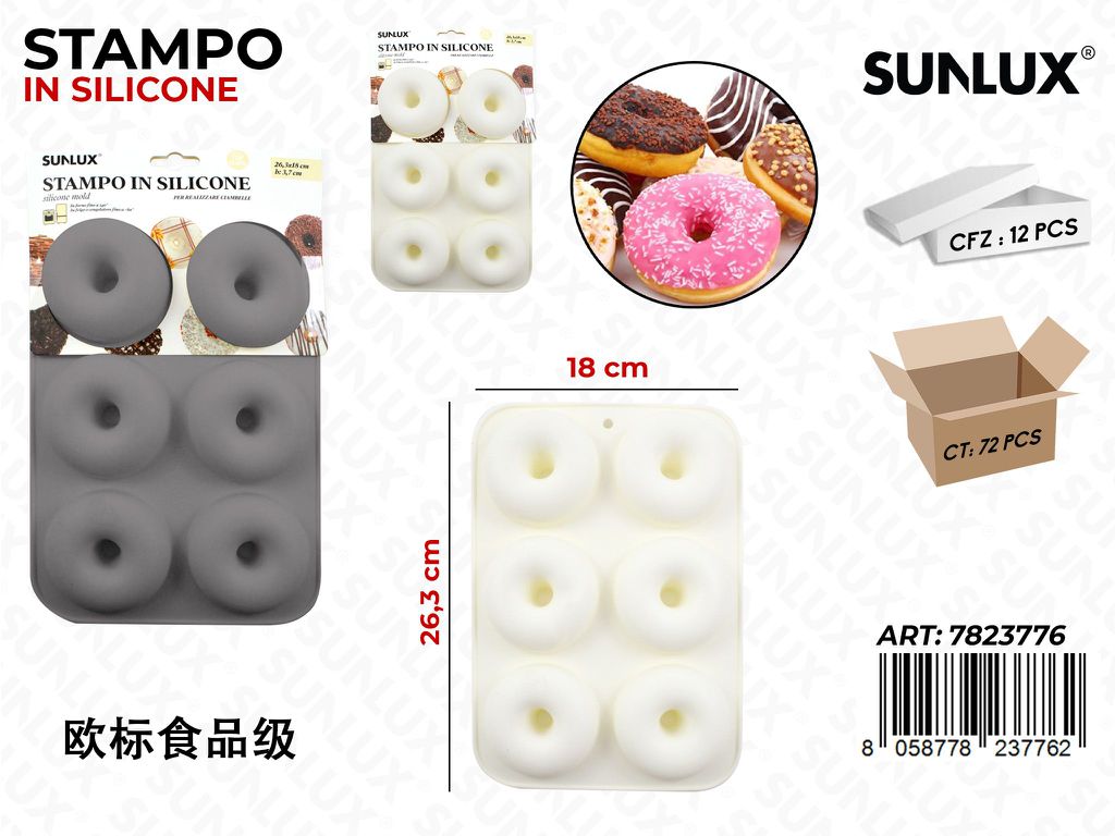 Stampo in Silicone 6SPAZI 18*26.3CM
