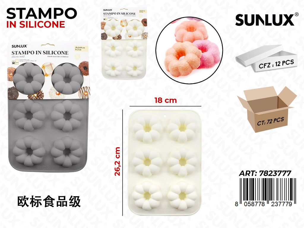 Stampo in Silicone 6SPAZI 18*26.2CM