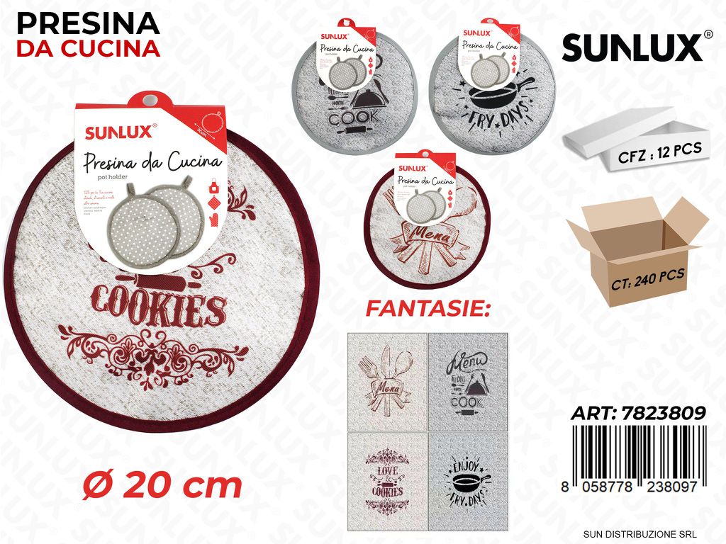 Presine da Cucina Ass. D.20CM