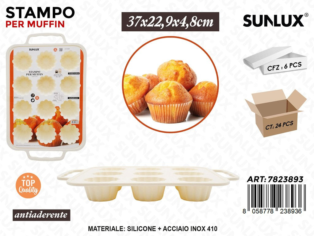 Sunlux Stampo Muffin Acc. 410 37*22.9*4.8CM
