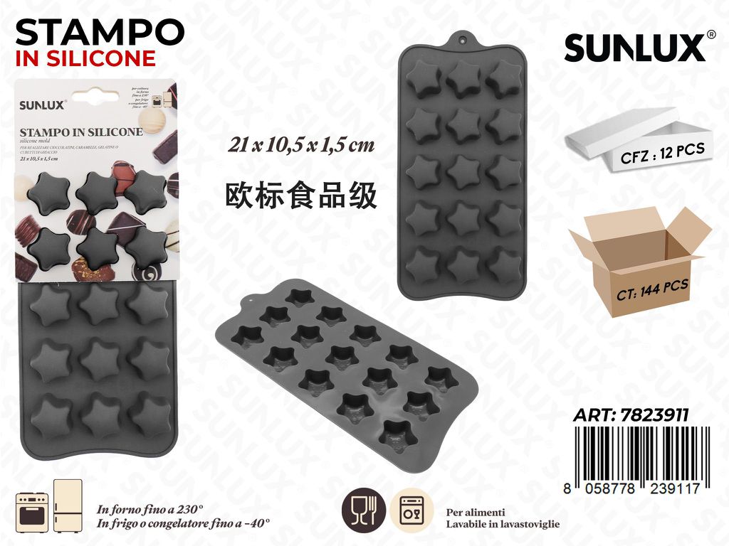 Sunlux Stampo in Silicone 21*10.5*1.5CM