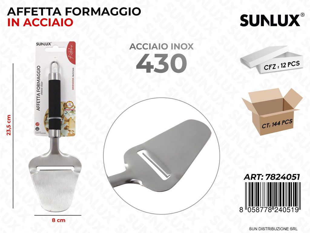 Affetta Formaggio in Acciaio 430 8*23.5CM