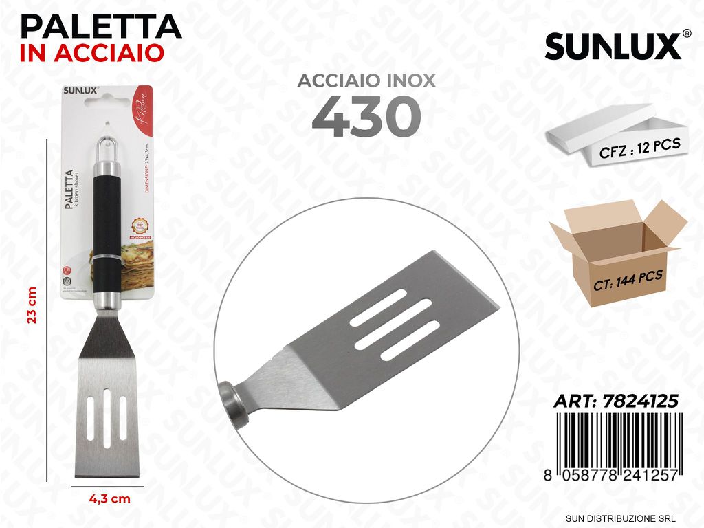 Paletta in Acciaio 430 4.3*23CM