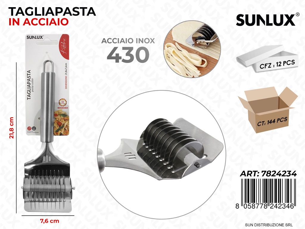 Tagliapasta in Acciaio 430 7.6*21.8CM