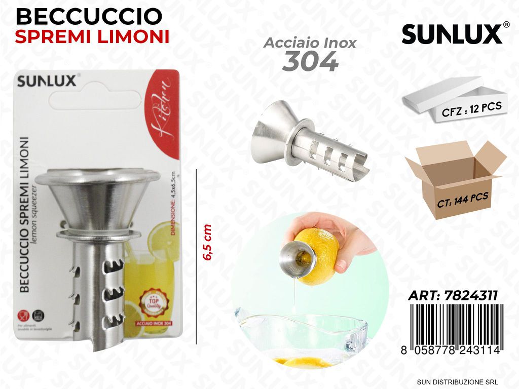 Sunlux Beccuccio Spremi Limoni ACC.304 6.5CM
