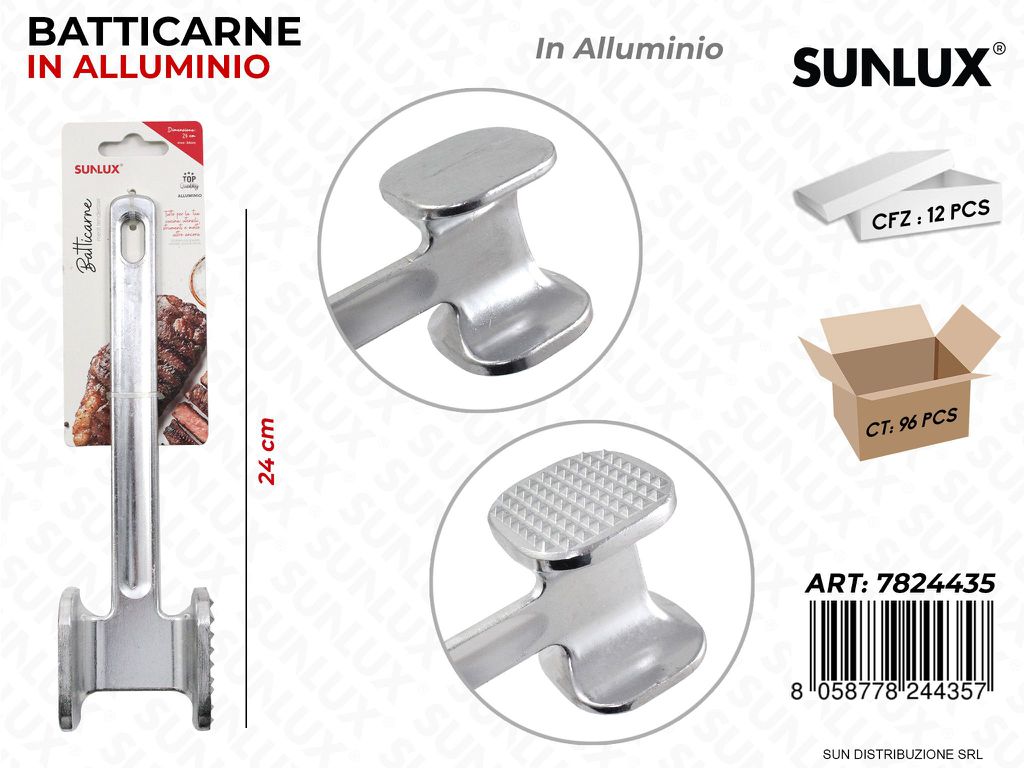 Batticarne in Alluminio 24CM