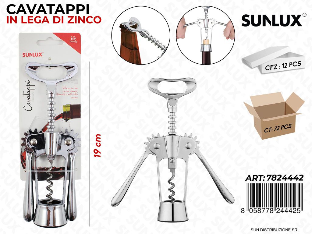 Cavatappi in Lega di Zinco 19CM