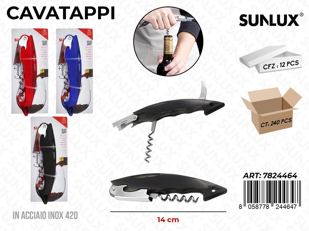 Cavatappi Acciaio 420 14CM